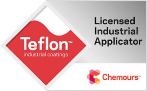 Crest Coating is a Teflon Licensed Industrial Applicator - certified to apply Teflon coatings.