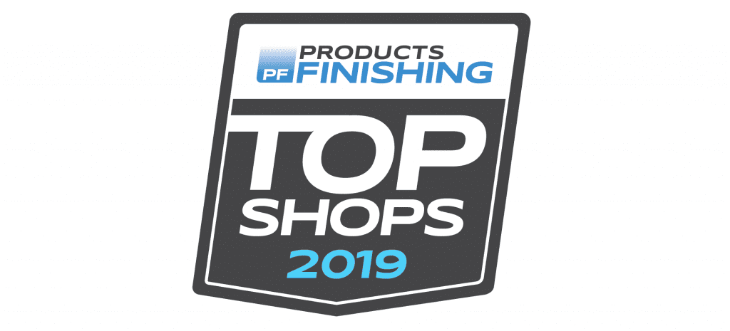 Top Shop for Crest by Products Finishing magazine