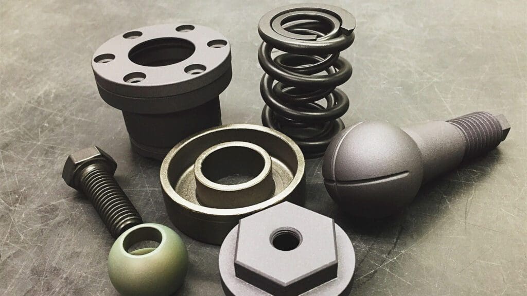 Teflon, Xylan, PTFE, and more coated industrial screws, springs, flanges