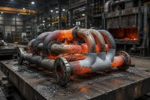 Industrial equipment protected with high-temperature coatings in extreme heat conditions
